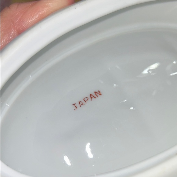 Vintage 70's Japanese White Glazed Ceramic - Picture 6 of 8